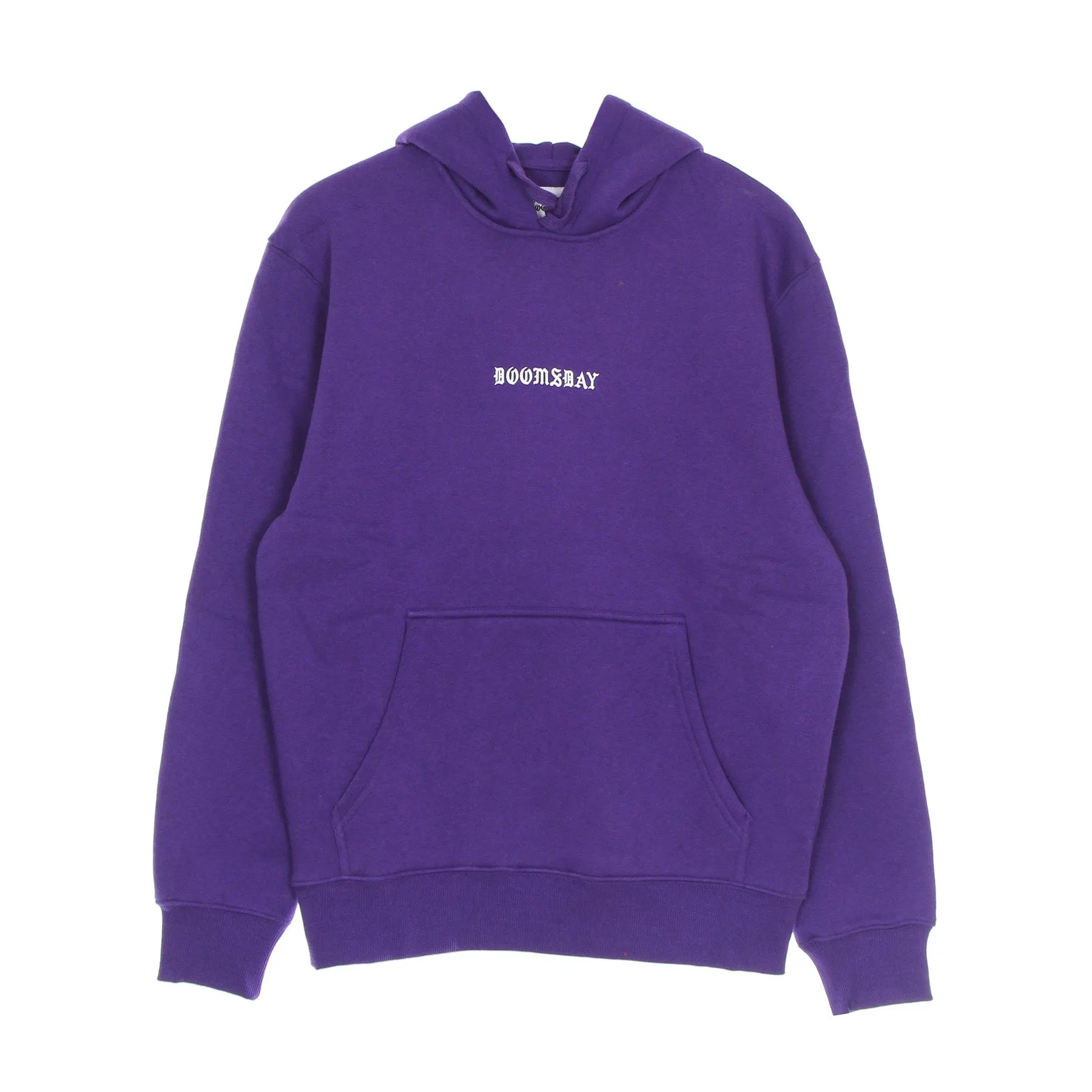 Felpa Cappuccio Uomo No More Space Hoodie Purple