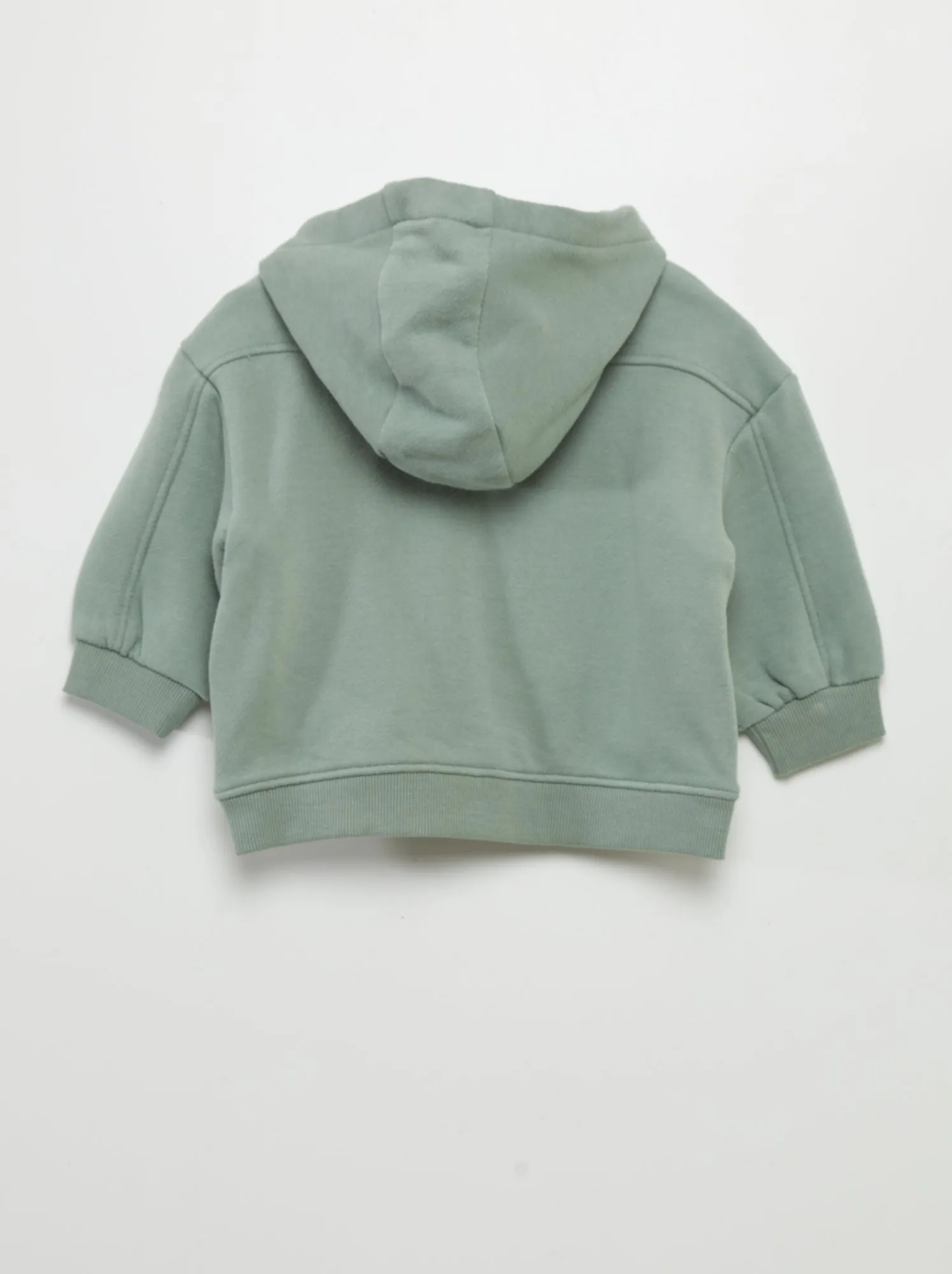 Felpa con zip e cappuccio - BLU