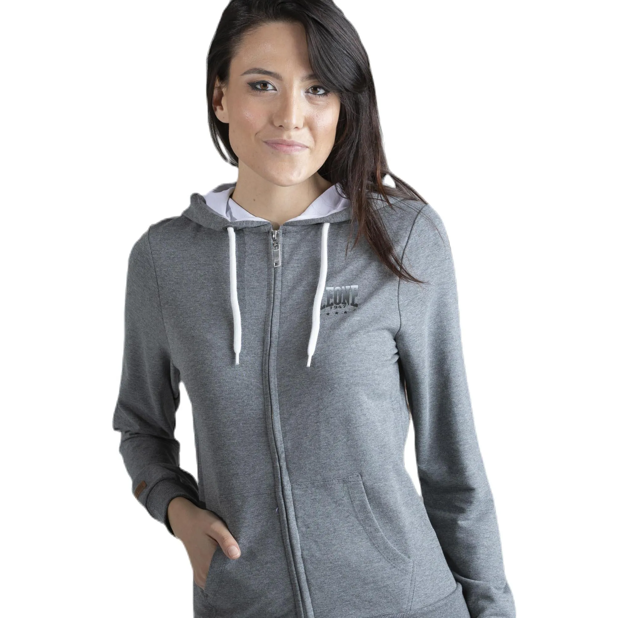 Felpa da donna Leone 1947 Apparel Grey Sand