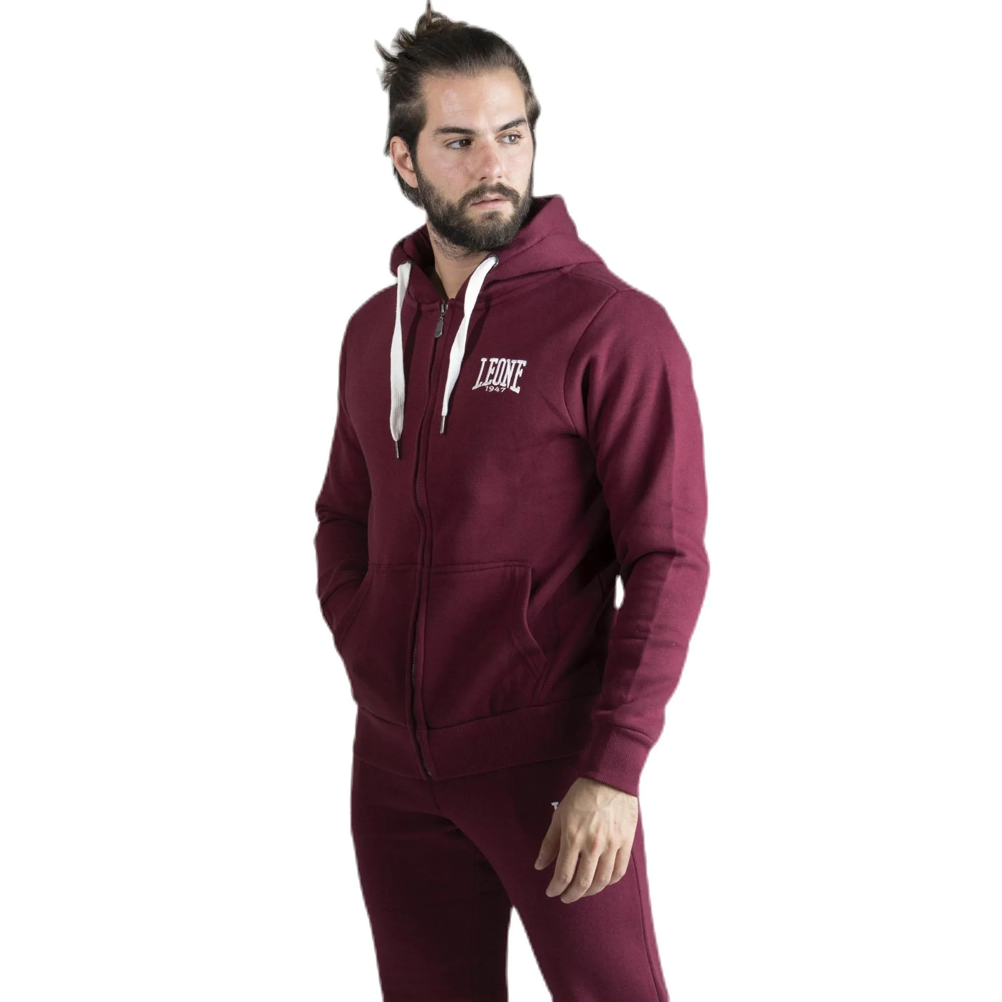Felpa da uomo Leone 1947 Apparel Logo Embroidery