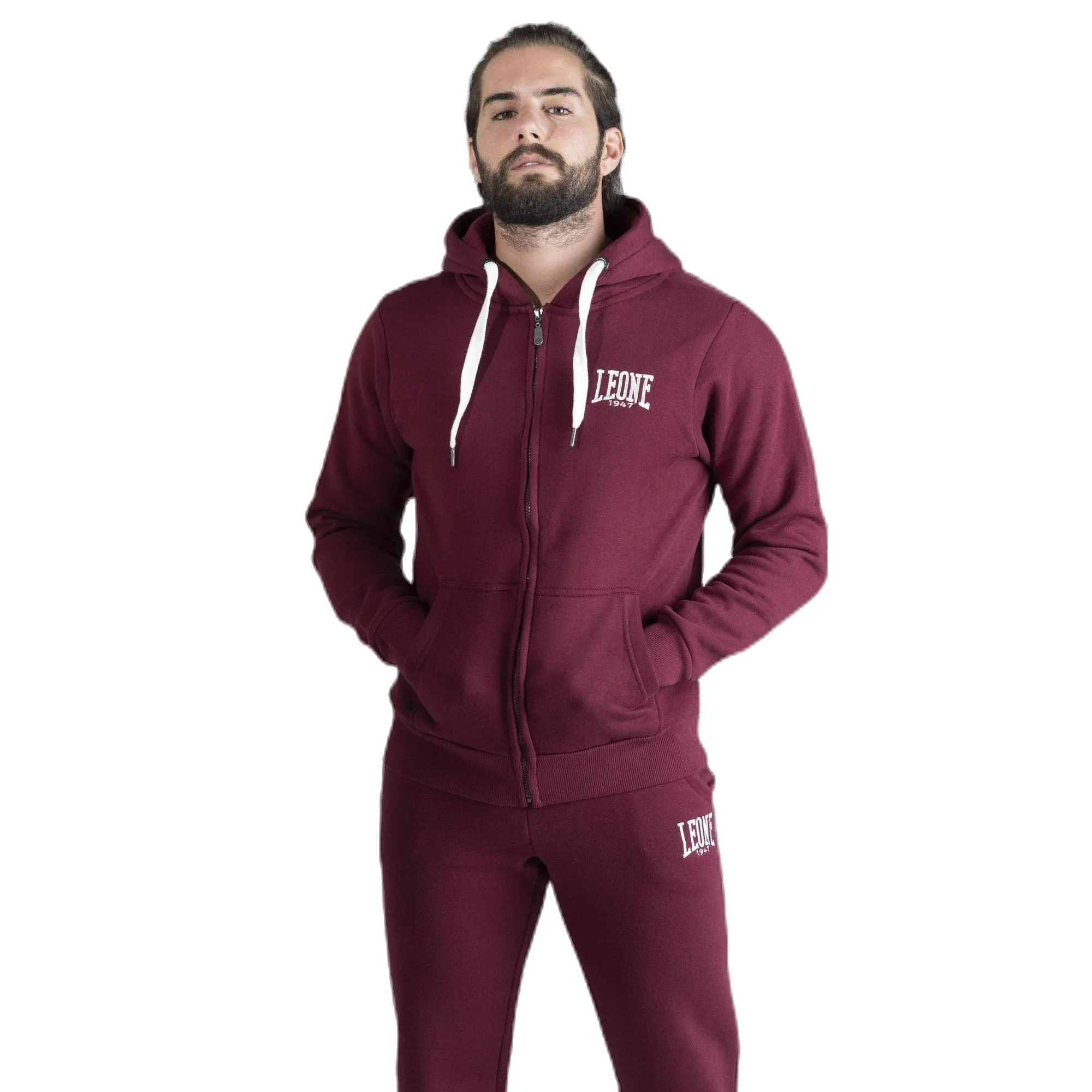 Felpa da uomo Leone 1947 Apparel Logo Embroidery