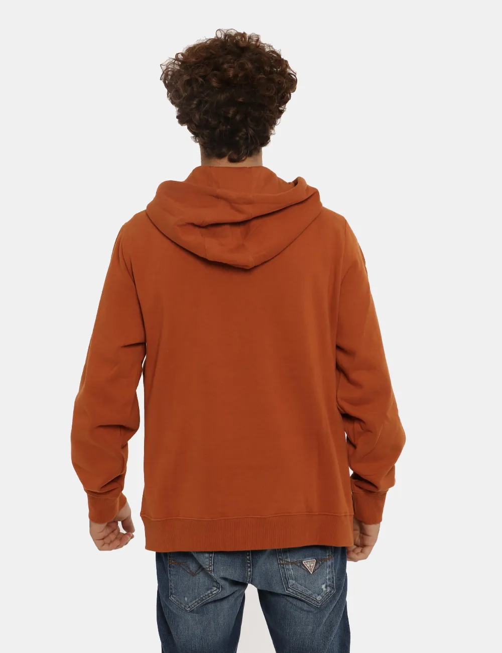 Felpa Guess marrone bruciato