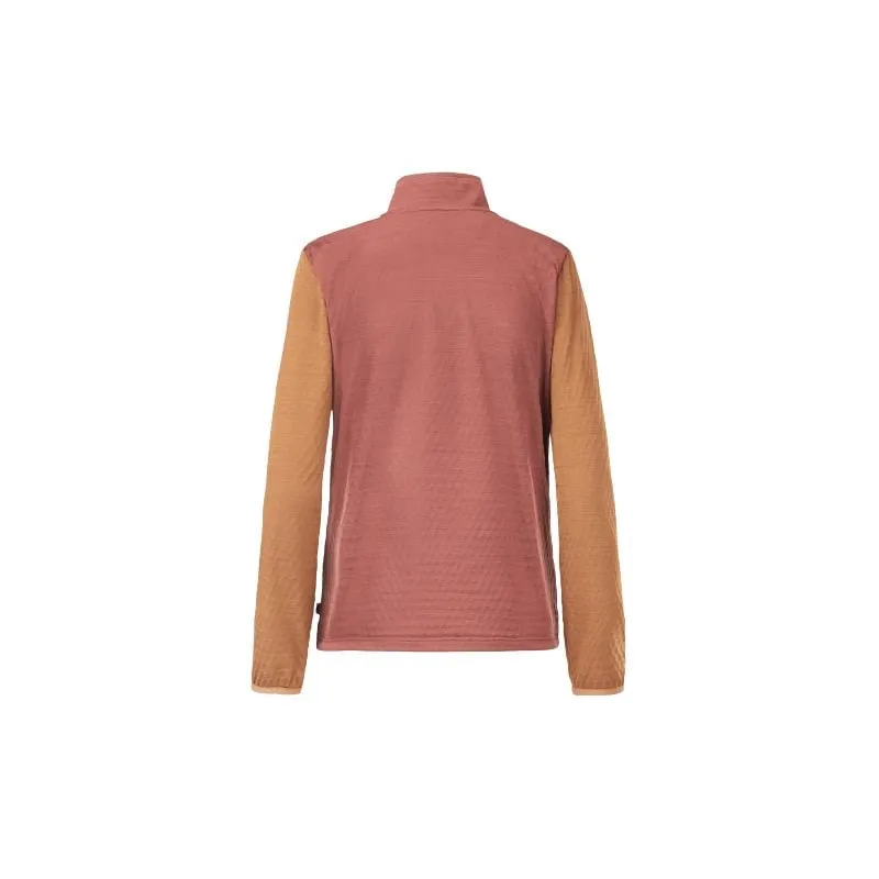 Felpa Picture Tahita 1/4 Grid Fleece (Cedar Wood) Donna