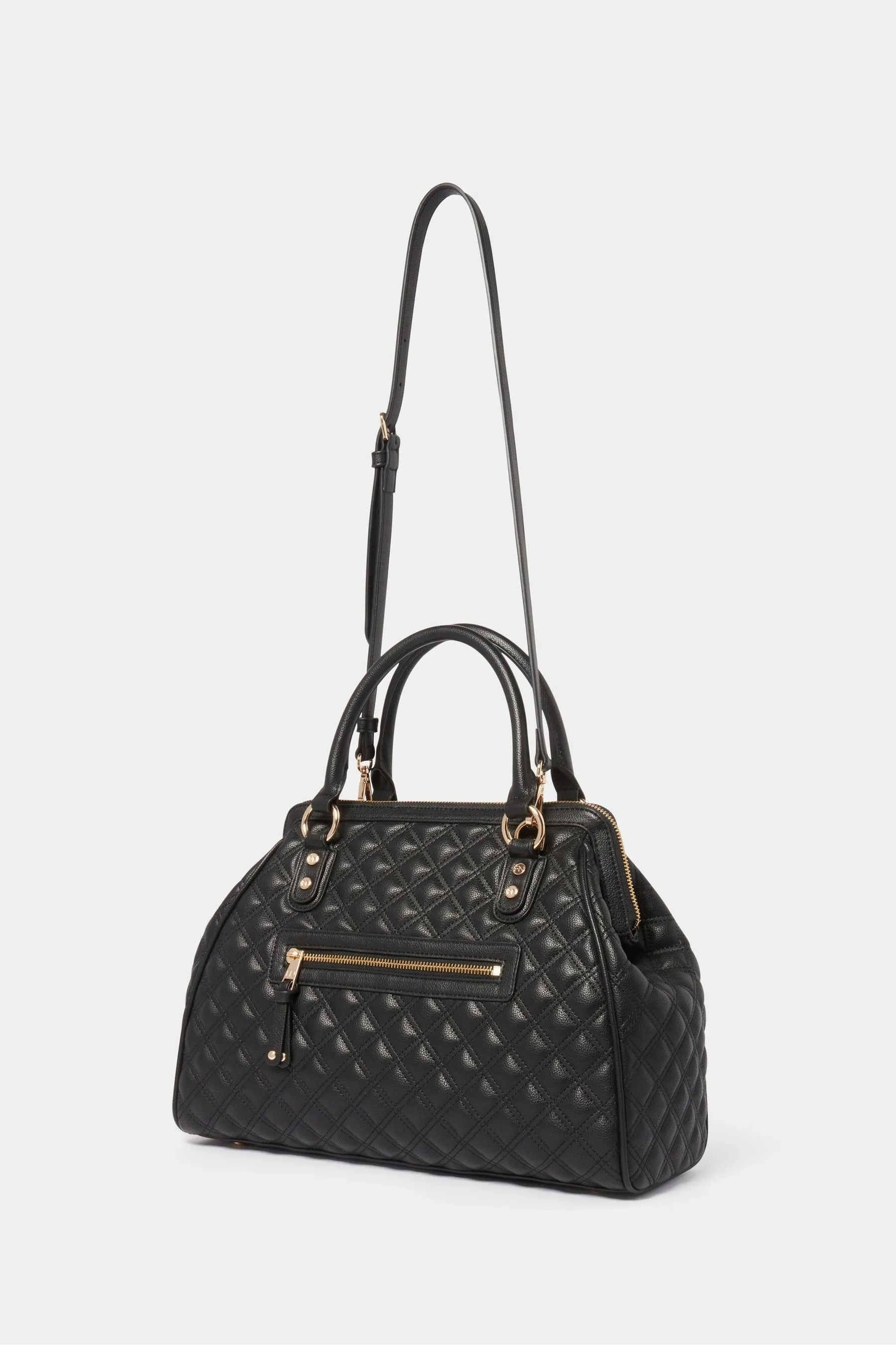 Forever New Signature Grace Quilted Tote Bag