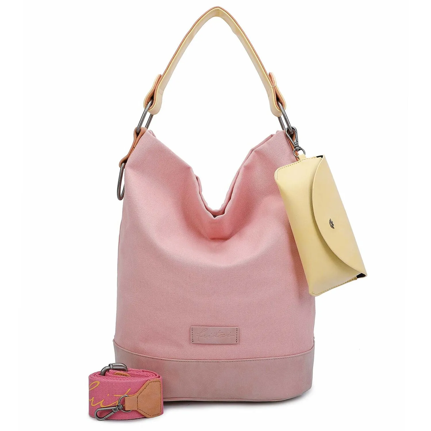 Fritzi aus Preußen Izzy07 Olga Canvas Borsa a tracolla 27 cm