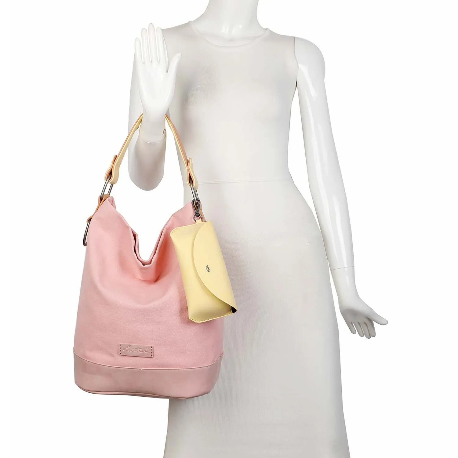 Fritzi aus Preußen Izzy07 Olga Canvas Borsa a tracolla 27 cm
