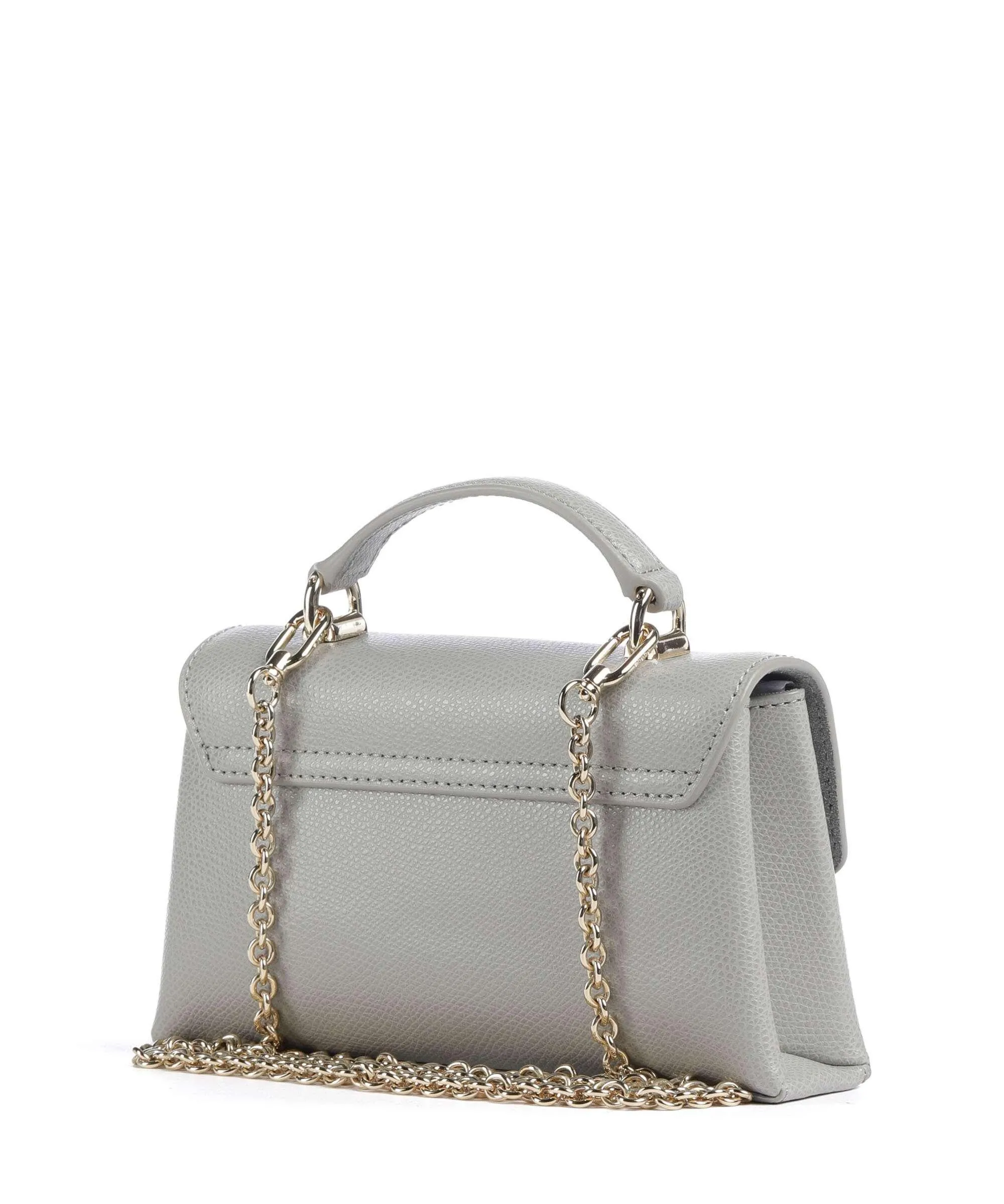  Furla 1927 Mini Borsa a tracolla pelle granulata grigio  