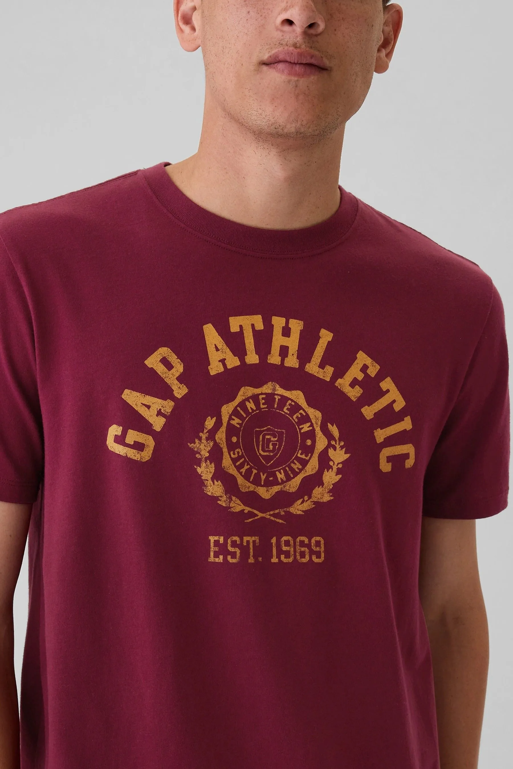 Gap Maglietta Everyday Athletic Graphic 100% Cotone Maniche corte    