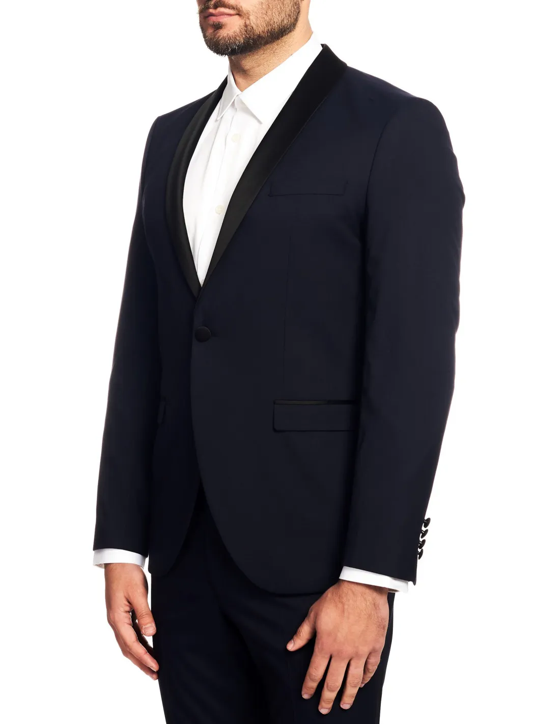 Giacca blu uomo Slhslim Skylogan Selected