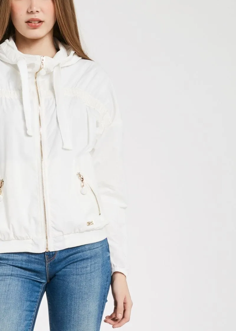 Giacca con cappuccio e zip
