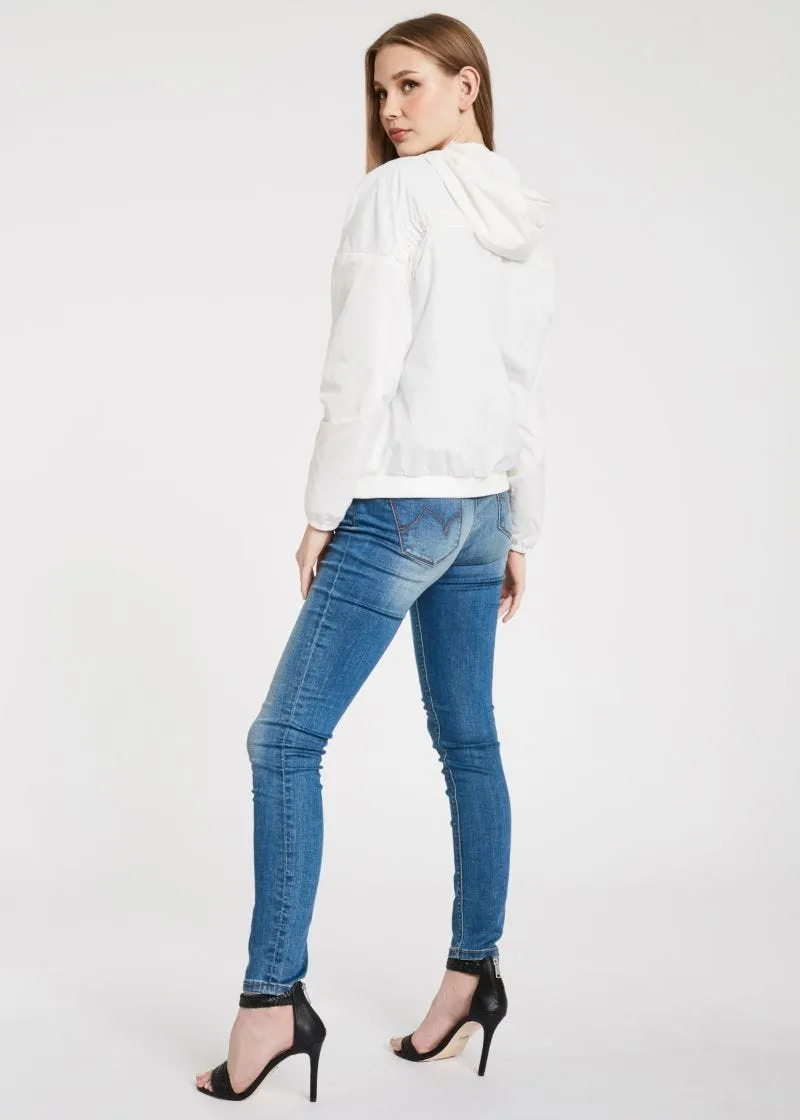 Giacca con cappuccio e zip