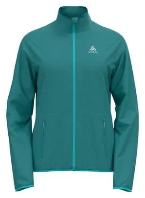 Giacca da running Odlo Essentials Light da donna Blu