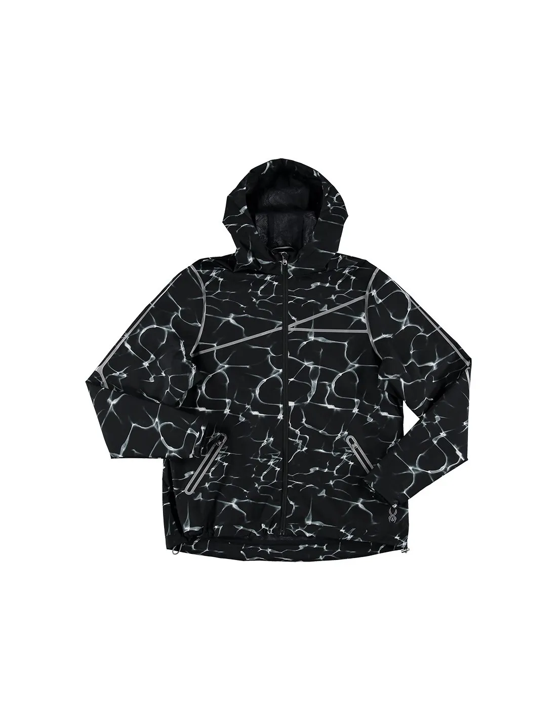 Giacca da sci Spyder Radiant Waves Black Print