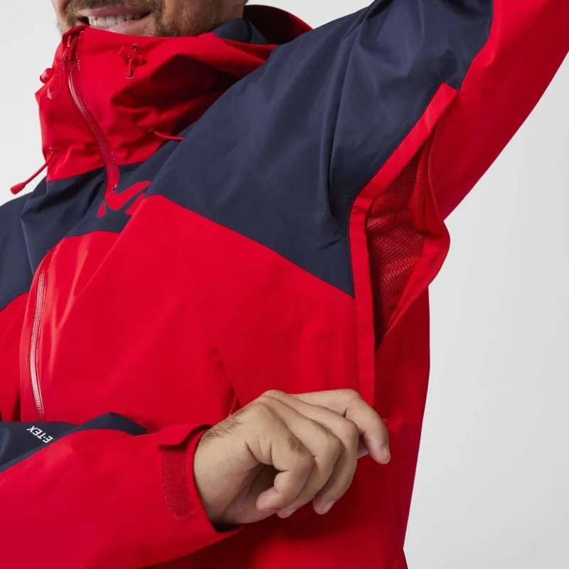 Giacca Millet Grands Montets II GTX JK M (Sapphire/Rust) uomo