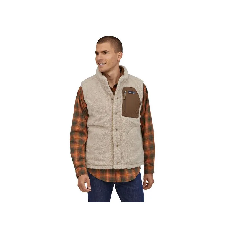 Giacca senza maniche Patagonia M's Reversible Bivy Down Vest (Classic Tan) uomo