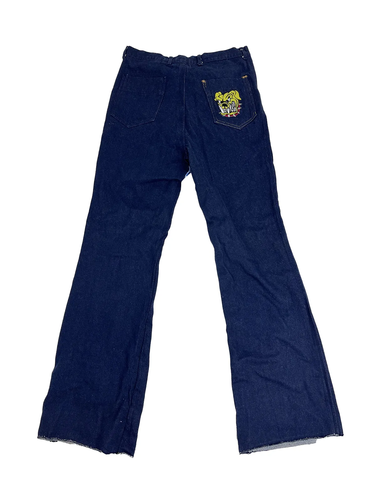     GIGOLÈ RELAB Yellow Bulldog 0 Flares Jeans a zampa    