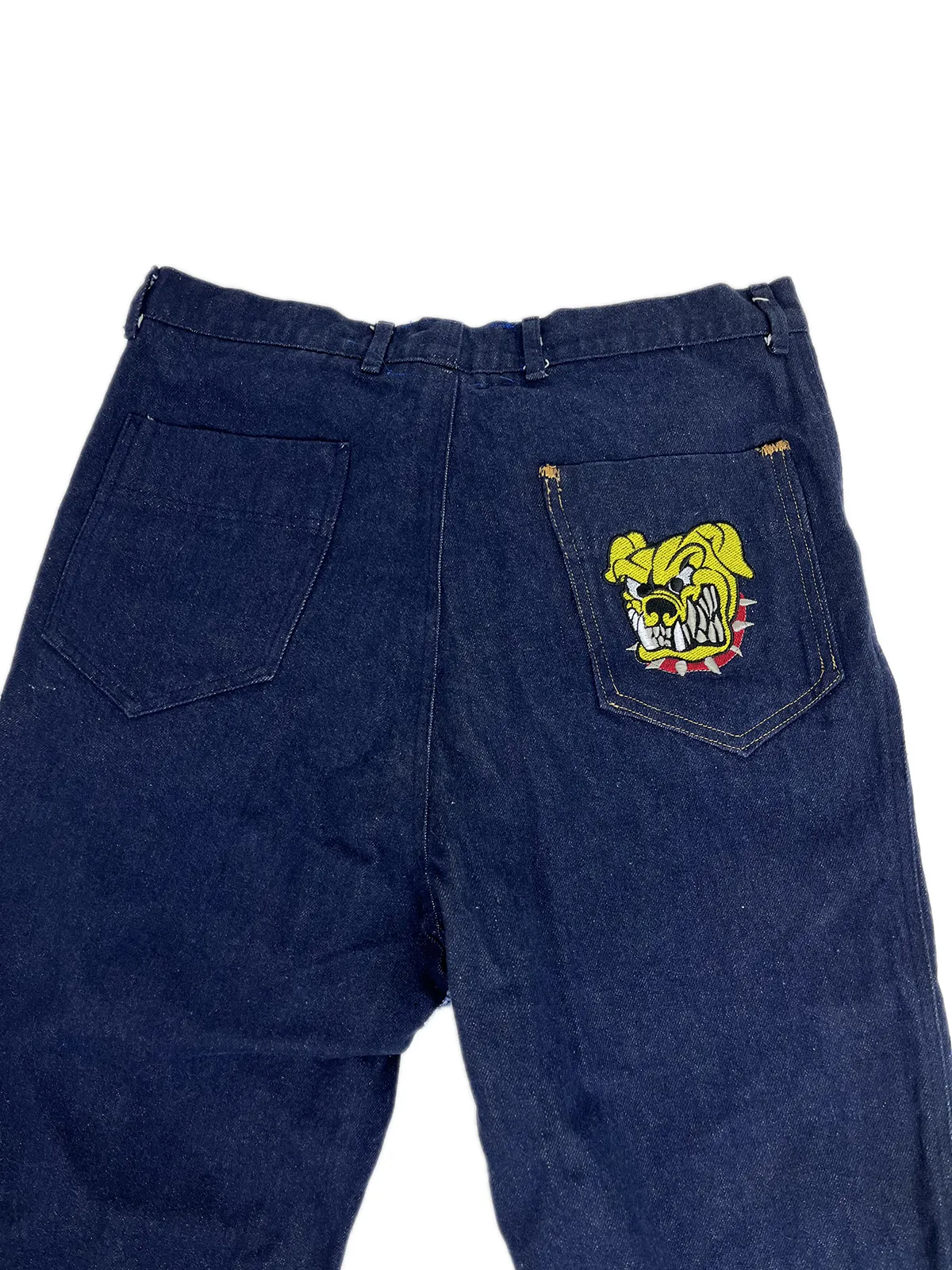     GIGOLÈ RELAB Yellow Bulldog 0 Flares Jeans a zampa    