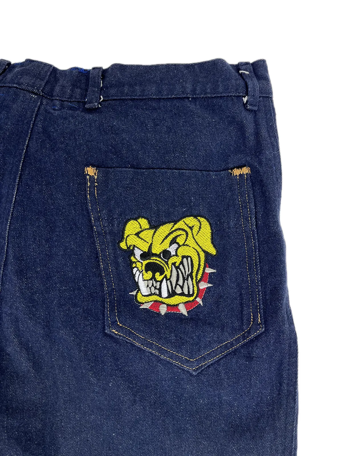     GIGOLÈ RELAB Yellow Bulldog 0 Flares Jeans a zampa    
