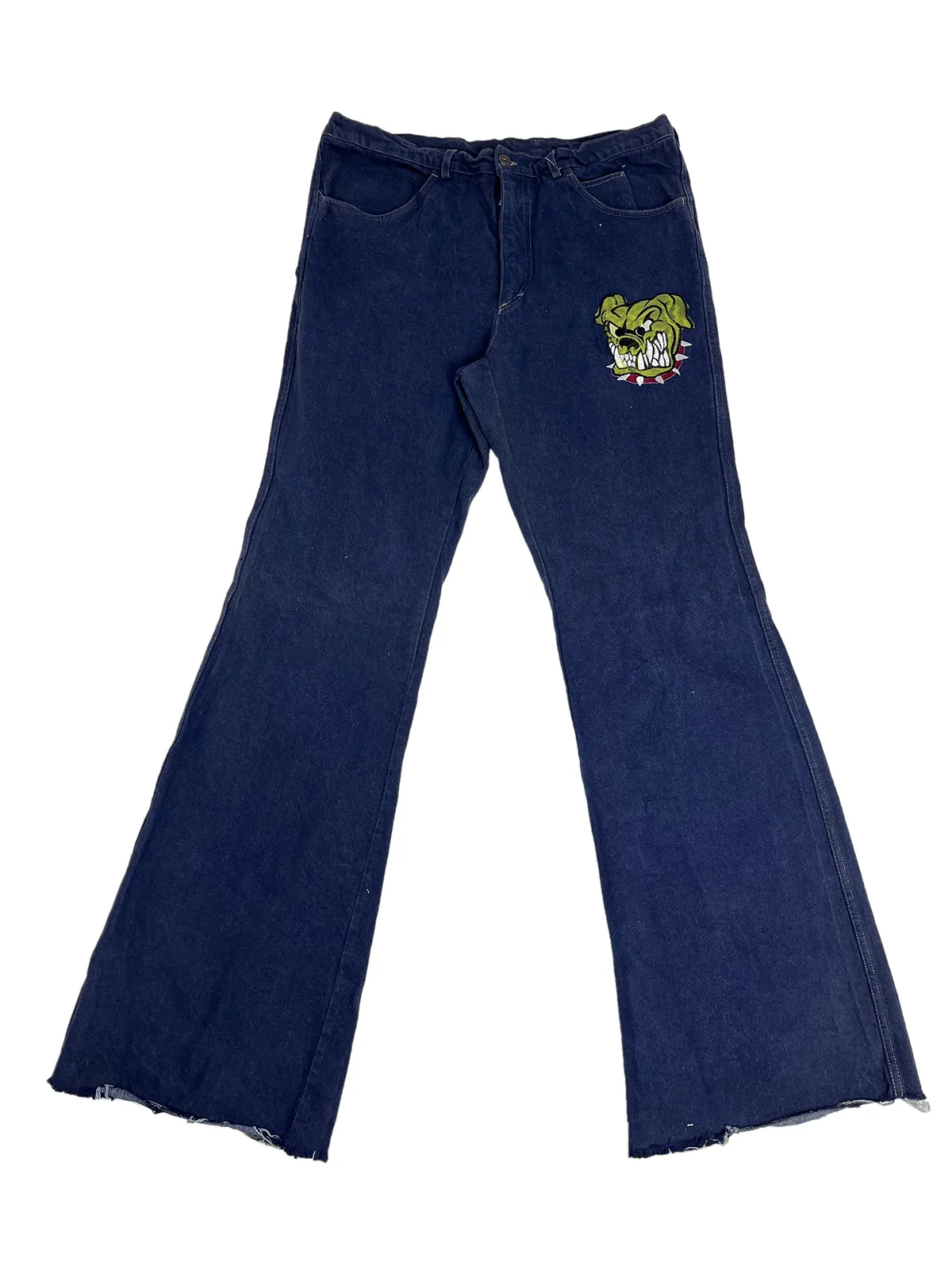     GIGOLÈ RELAB Yellow Bulldog 2 Flares Jeans a zampa    