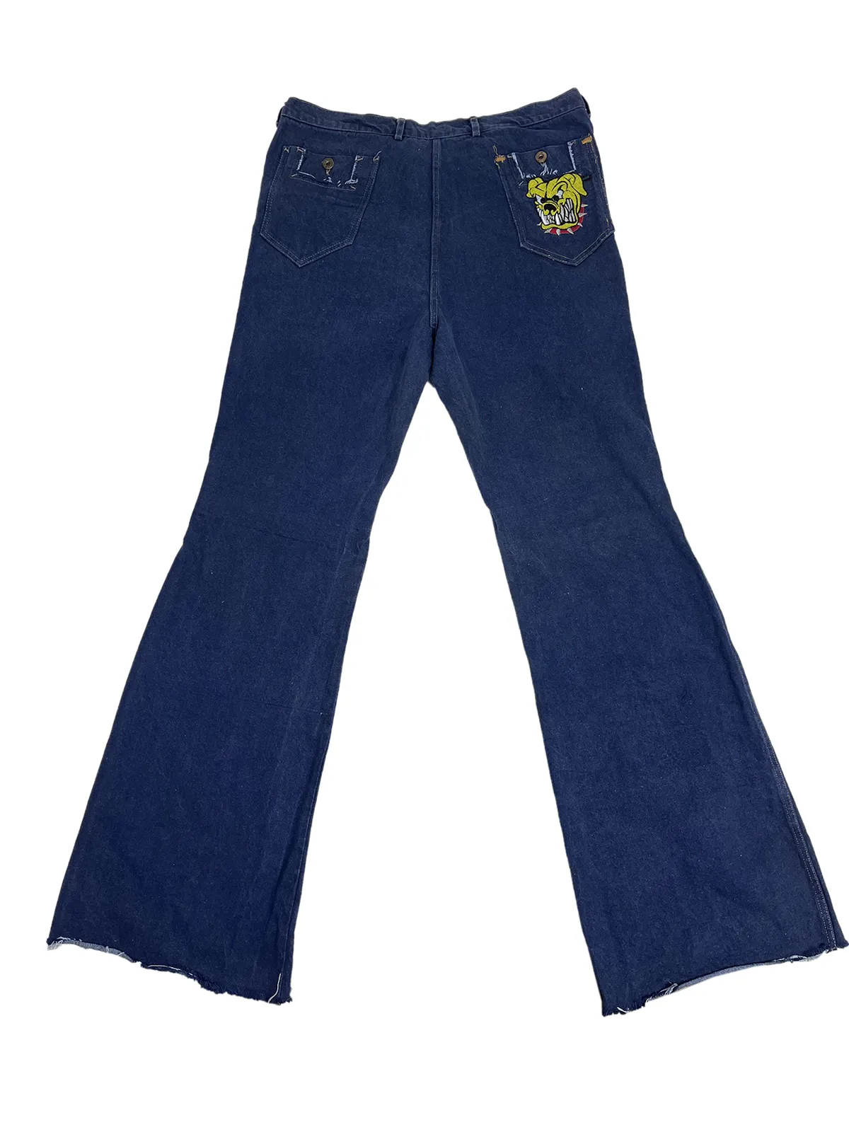     GIGOLÈ RELAB Yellow Bulldog 2 Flares Jeans a zampa    