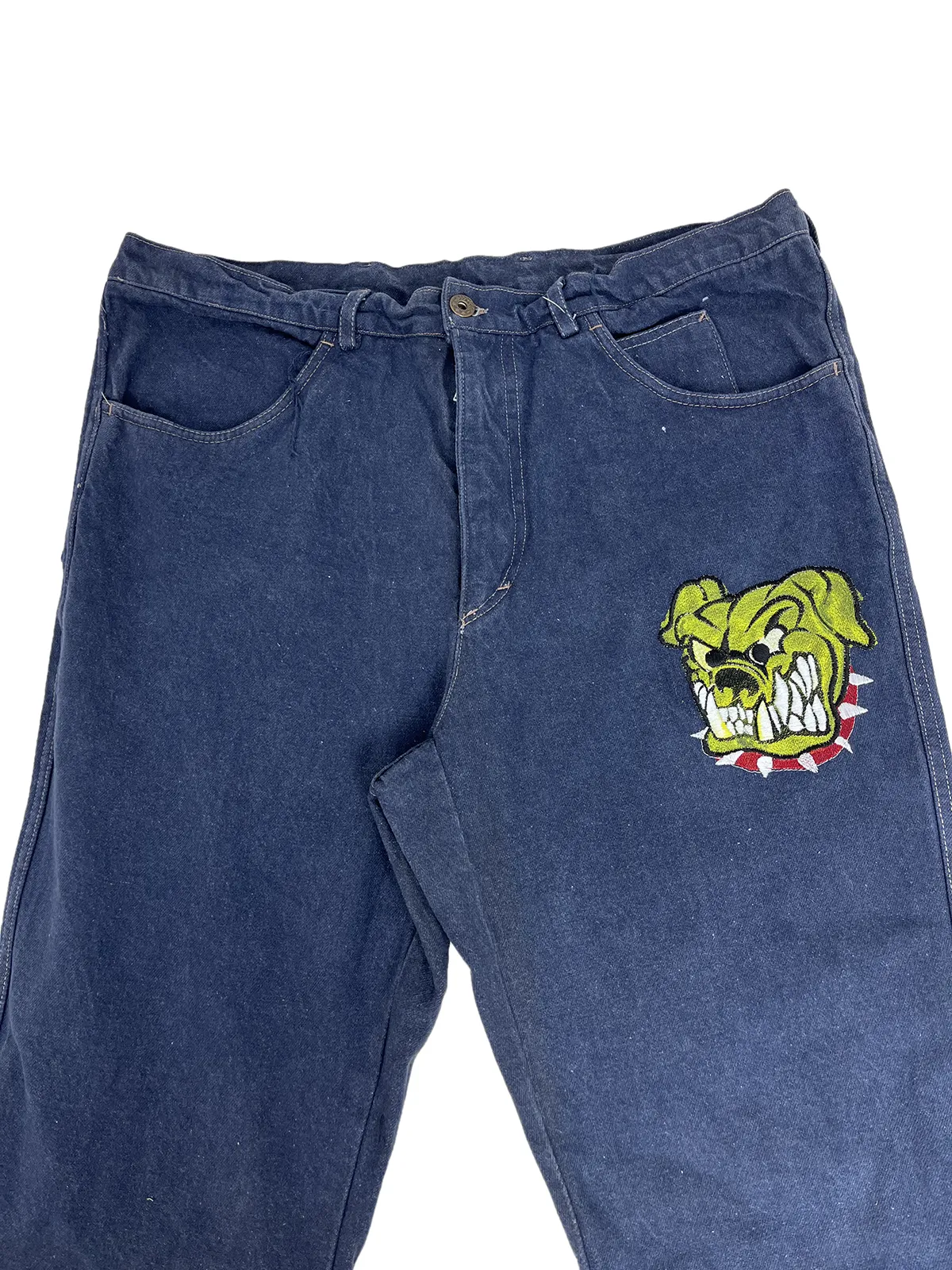     GIGOLÈ RELAB Yellow Bulldog 2 Flares Jeans a zampa    