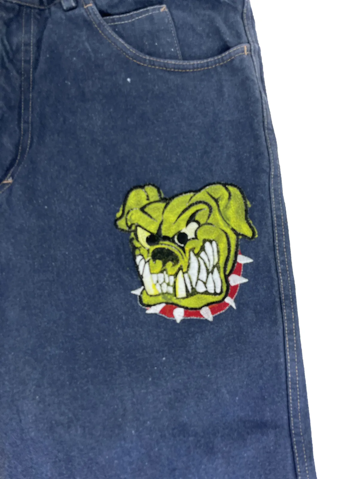     GIGOLÈ RELAB Yellow Bulldog 2 Flares Jeans a zampa    