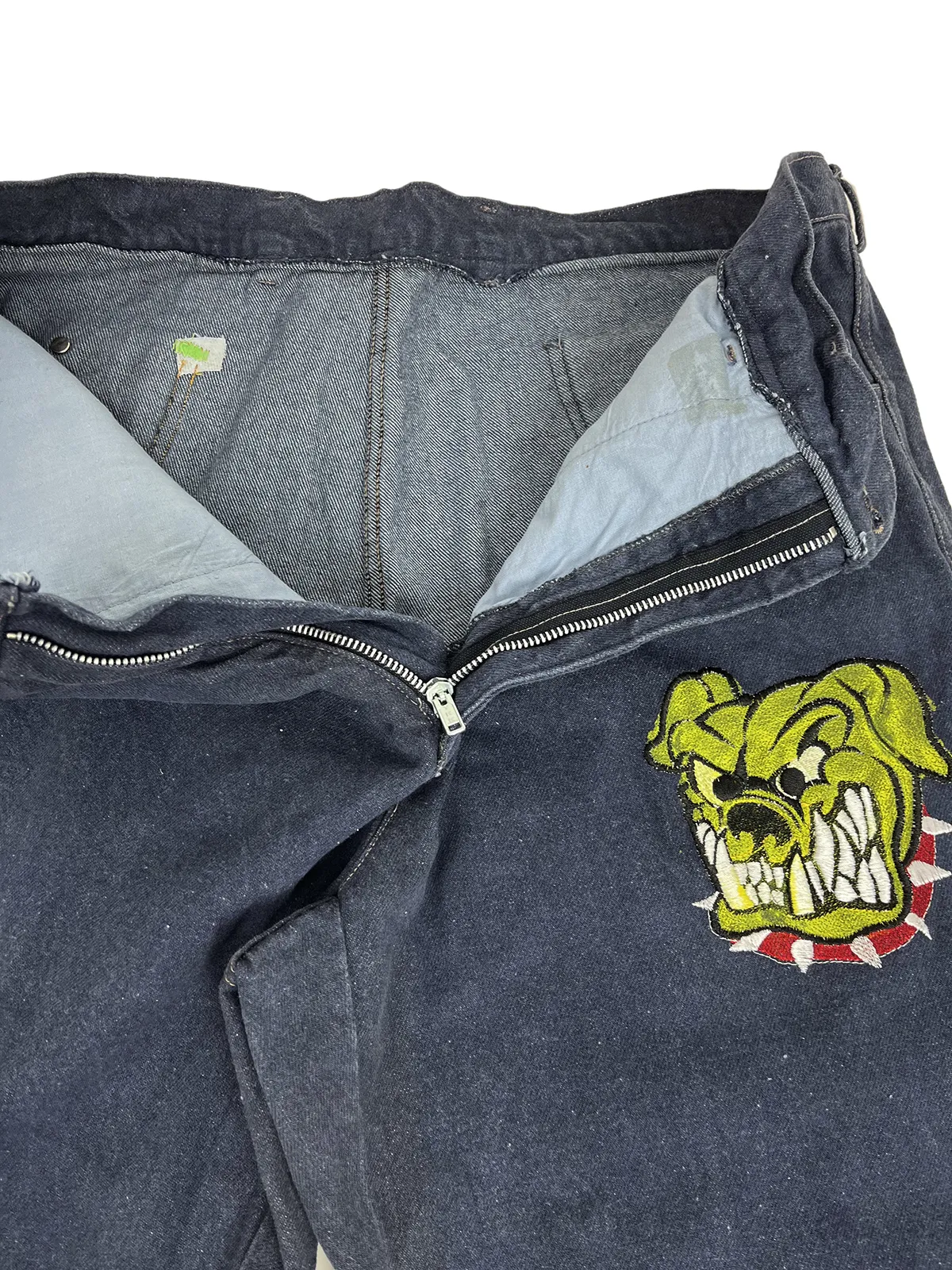     GIGOLÈ RELAB Yellow Bulldog 2 Flares Jeans a zampa    