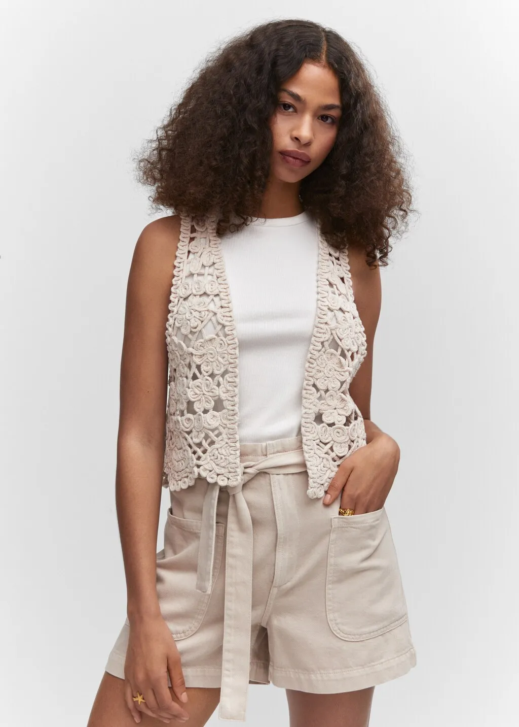 Gilet crochet
