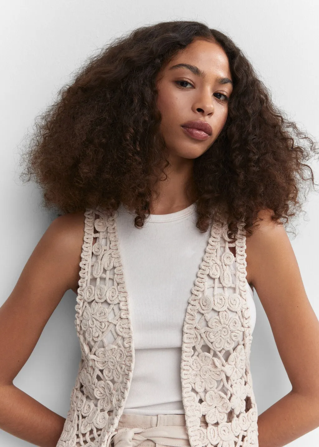Gilet crochet