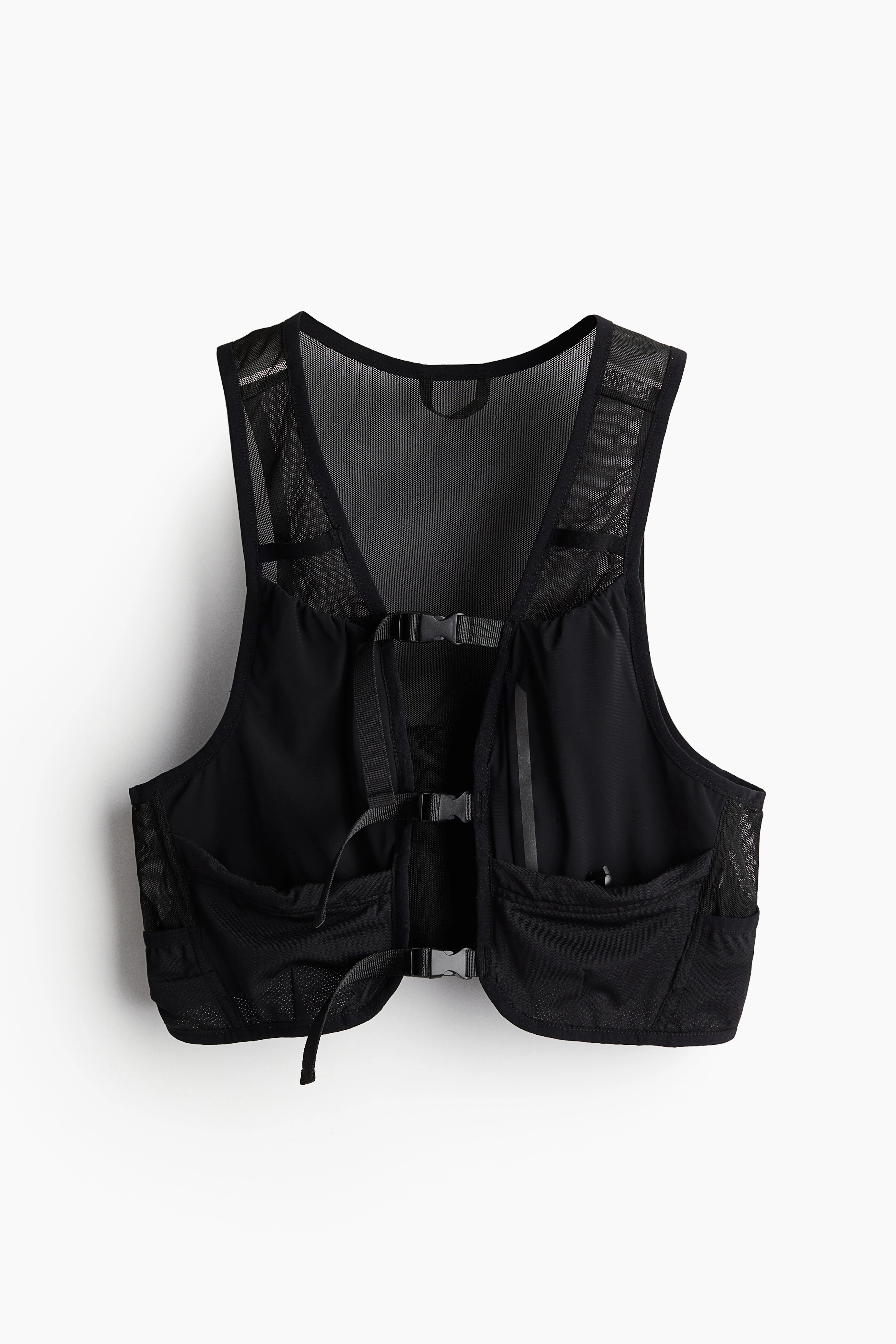 Gilet da running in mesh Slim Fit