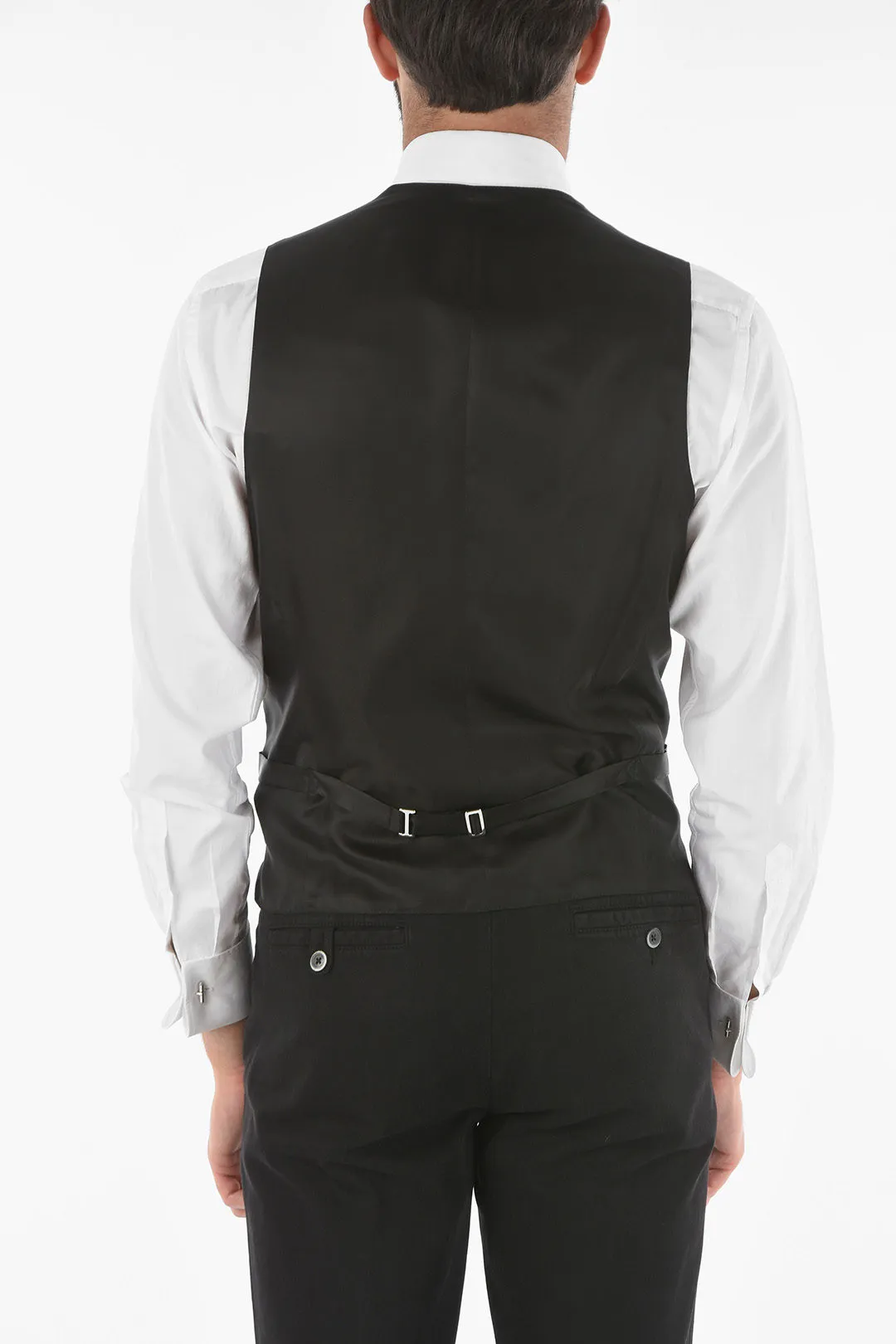 Gilet Damascato CEREMONY ACADEMY Doppiopetto