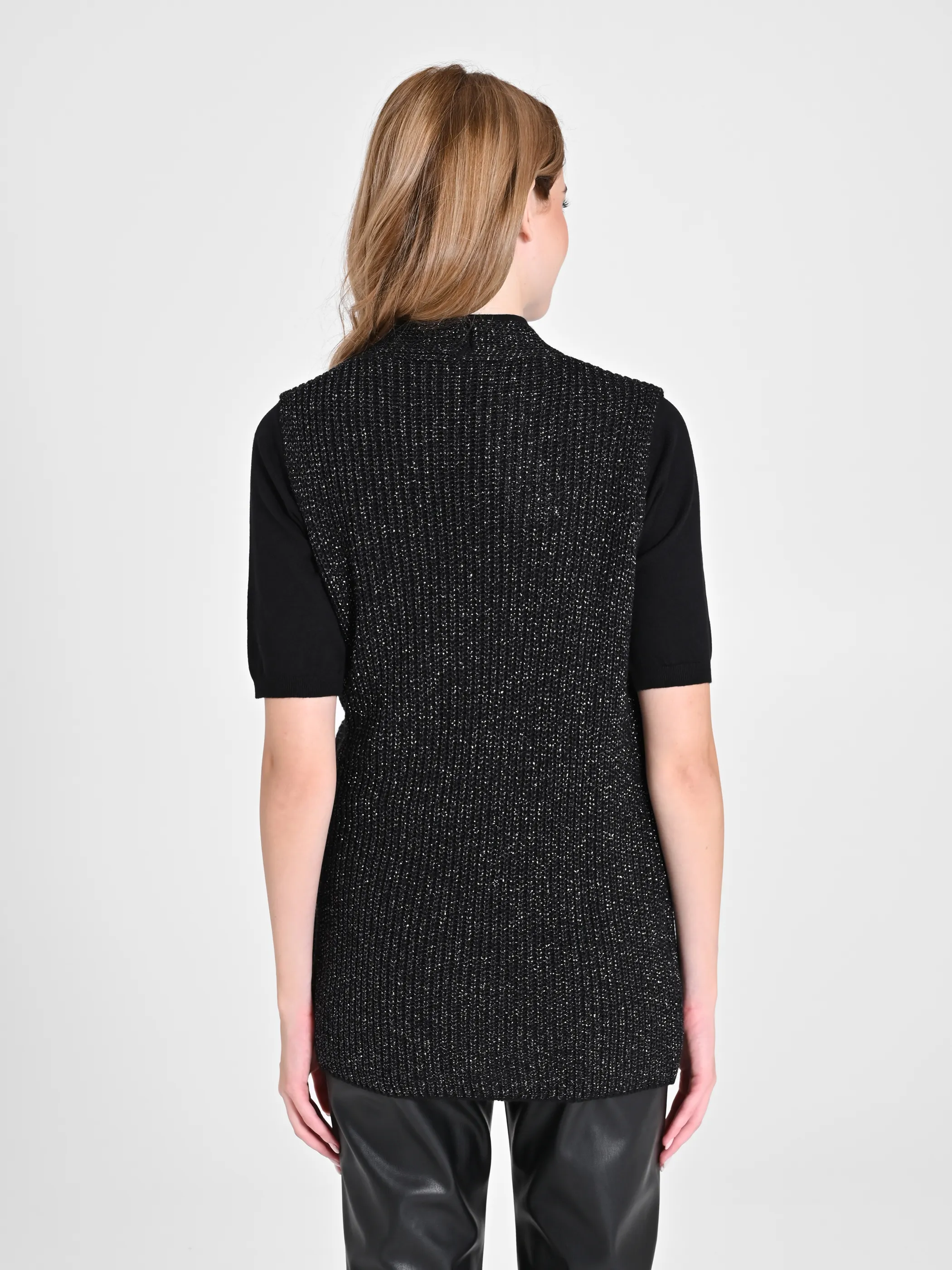      Gilet Fiocco Lurex     