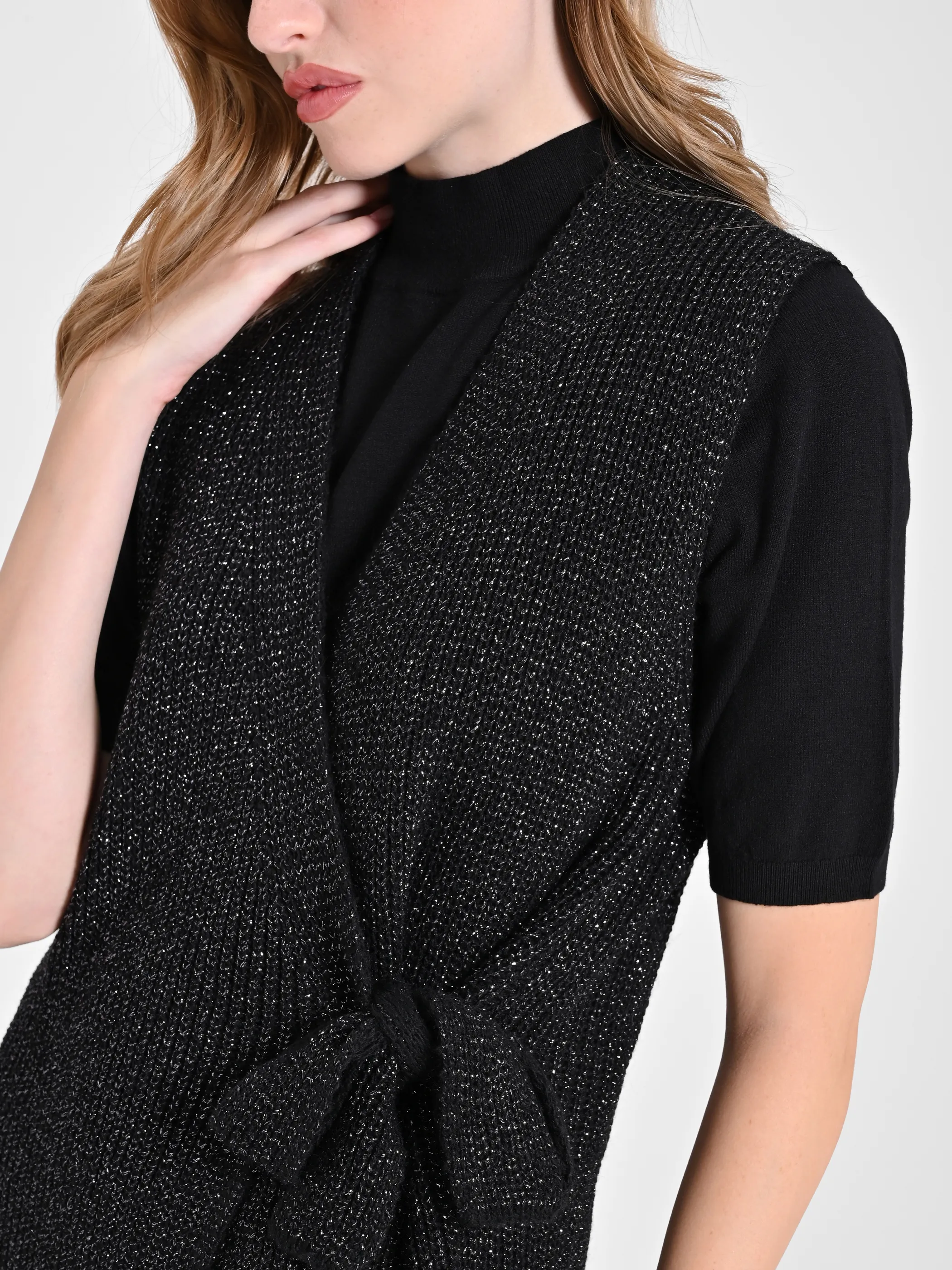      Gilet Fiocco Lurex     