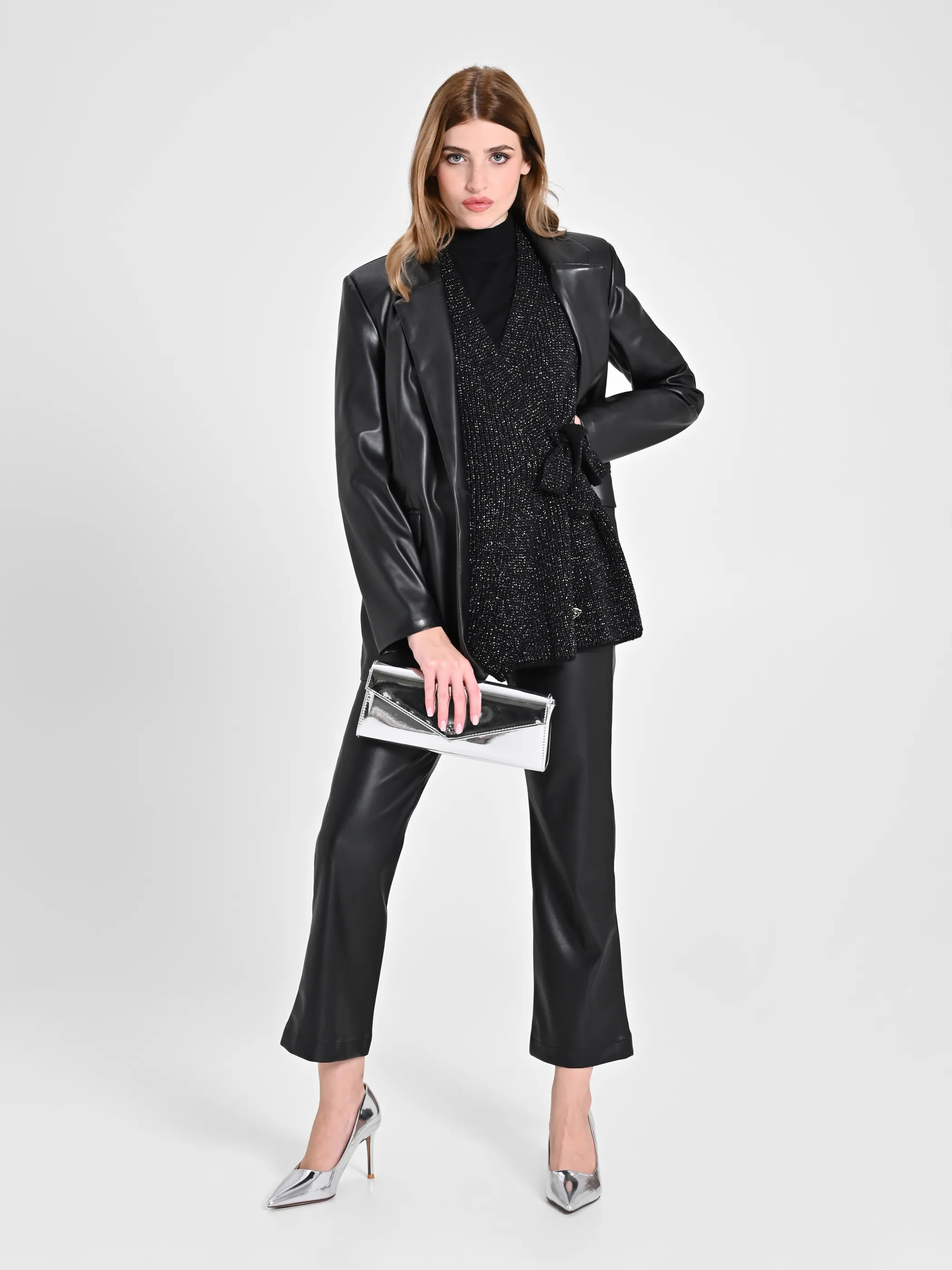      Gilet Fiocco Lurex     