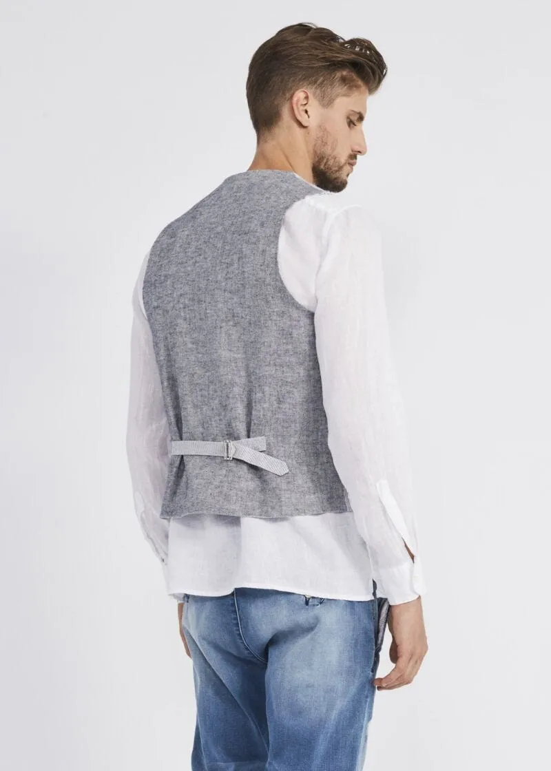 Gilet gessato