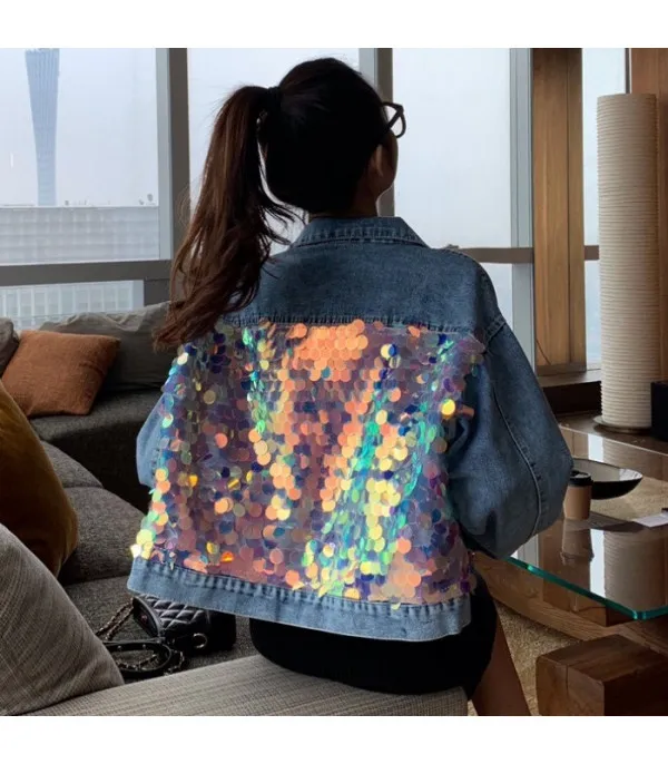Giubbino denim ibiza