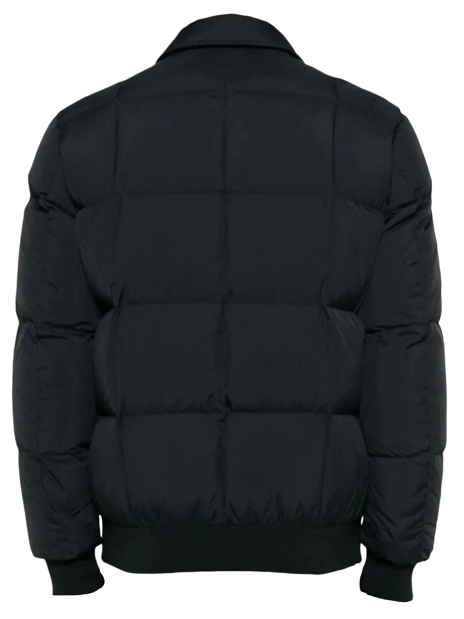 HERNO Abbigliamento,Giubbotti Giacca biker in piumino d'oca nero 