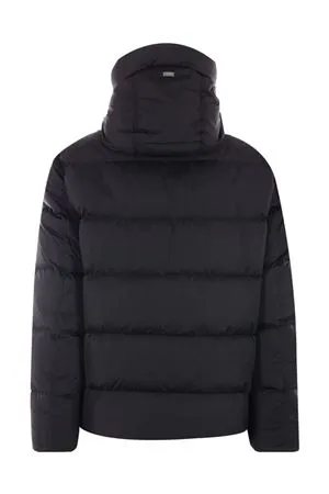 HERNO Abbigliamento,Giubbotti Piumino in nylon nero 