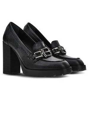 HOGAN Calzature,Mocassini Mocassino H623 nero 