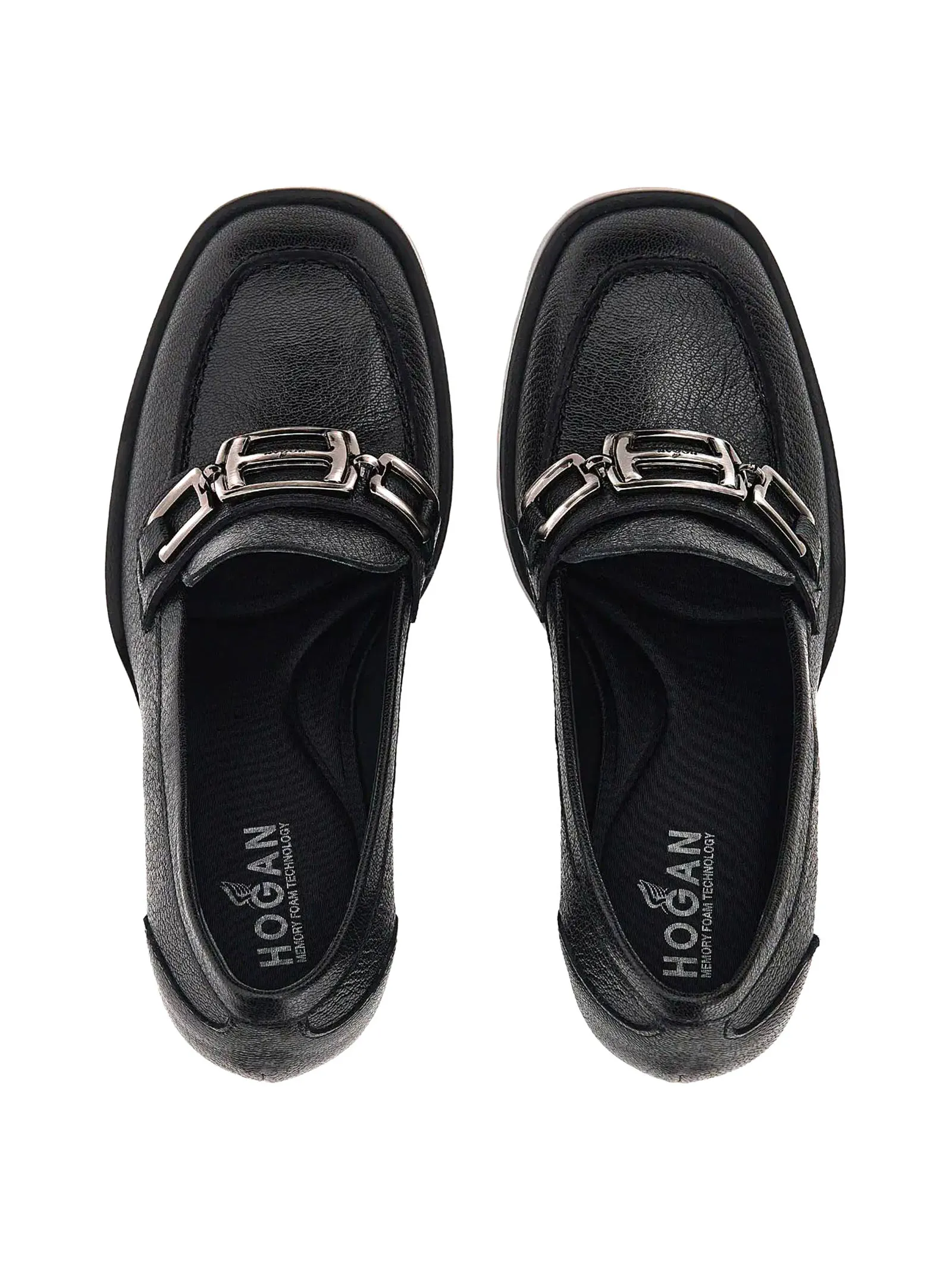 HOGAN Calzature,Mocassini Mocassino H623 nero 