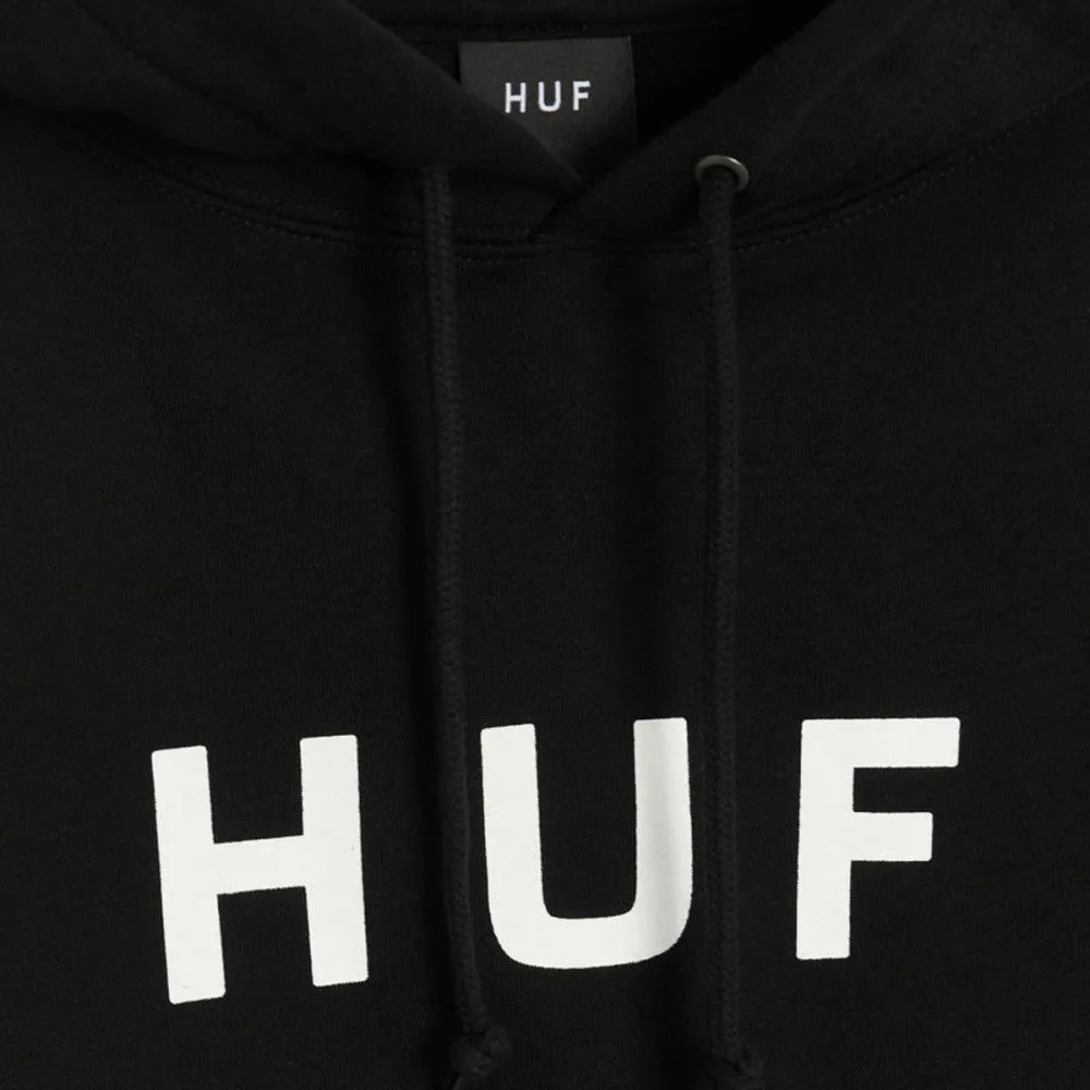 HUF FELPA CON CAPPUCCIO ESSENTIALS OG LOGO