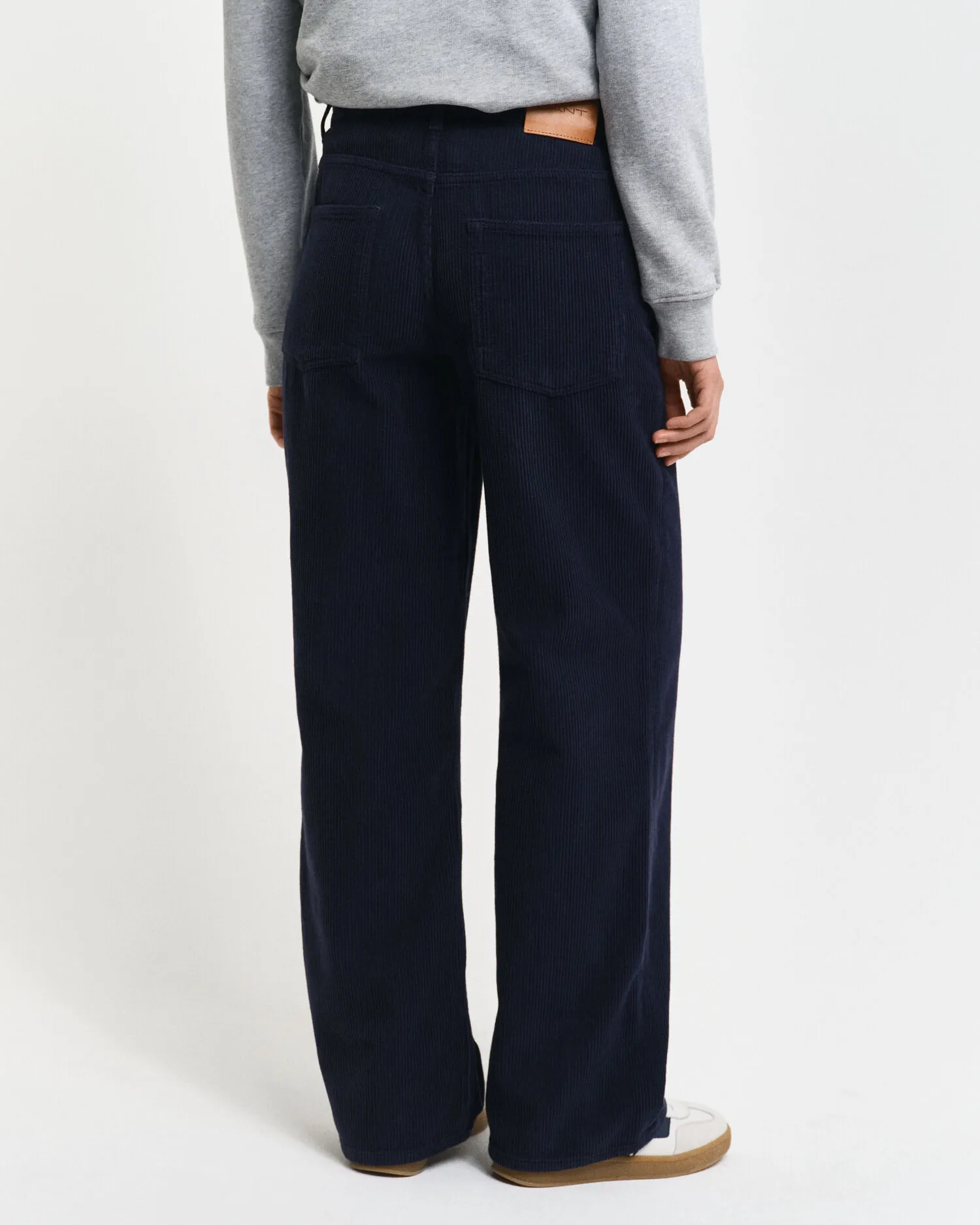Jeans in velluto a coste relaxed fit    