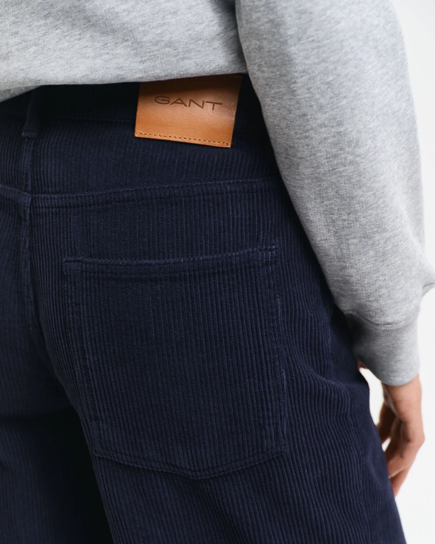 Jeans in velluto a coste relaxed fit    
