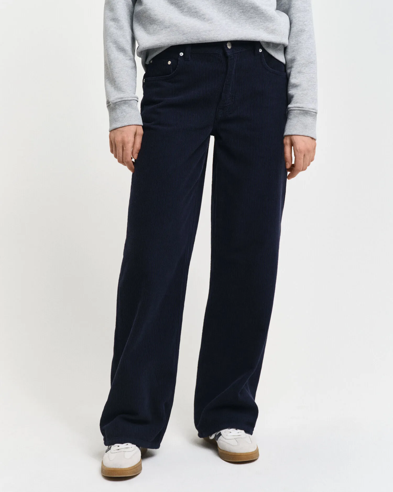 Jeans in velluto a coste relaxed fit    