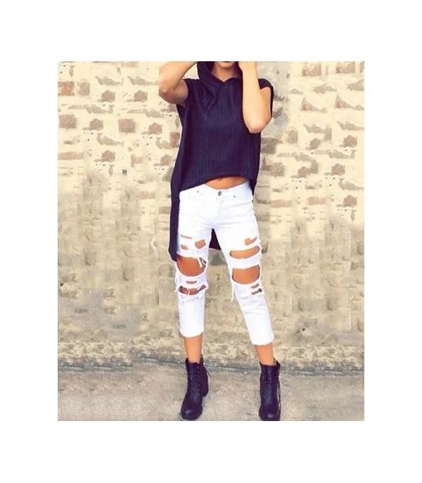 Jeans Lorenz Bianco