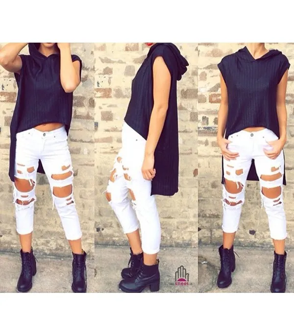 Jeans Lorenz Bianco