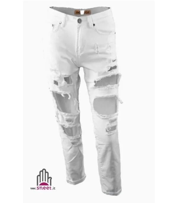 Jeans Lorenz Bianco