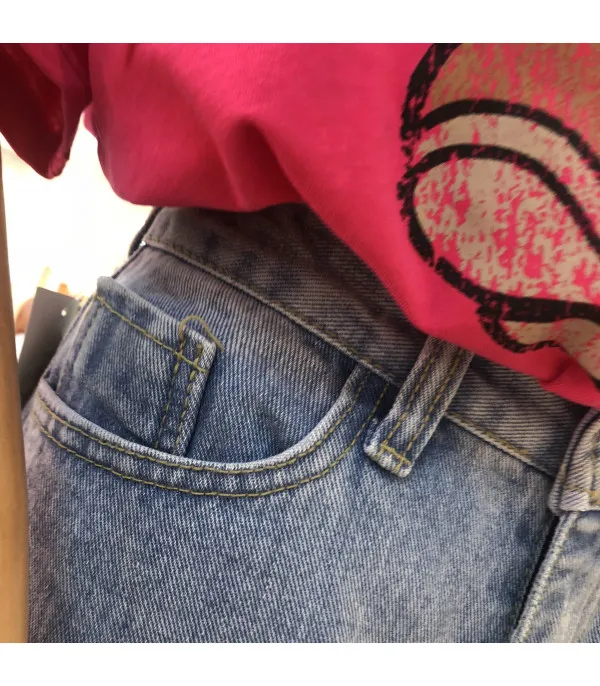 Jeans Mickeymouse leg