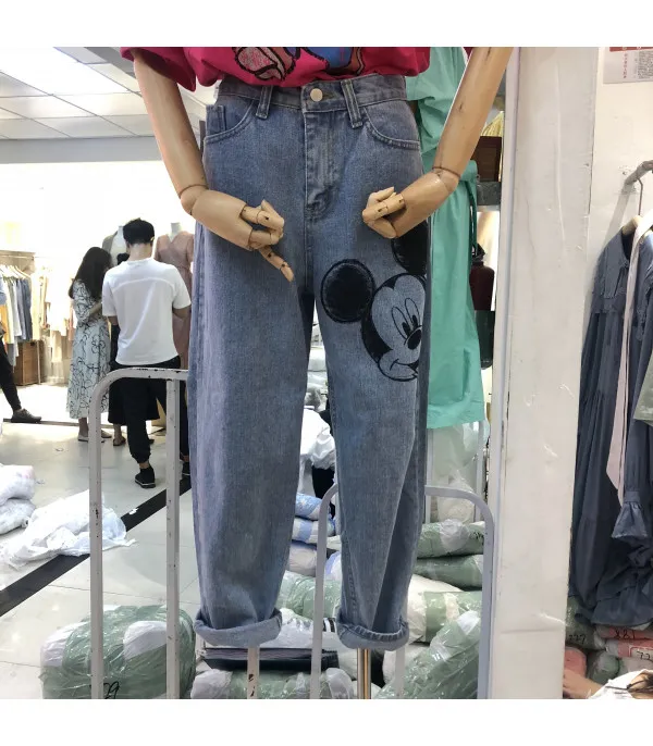 Jeans Mickeymouse leg