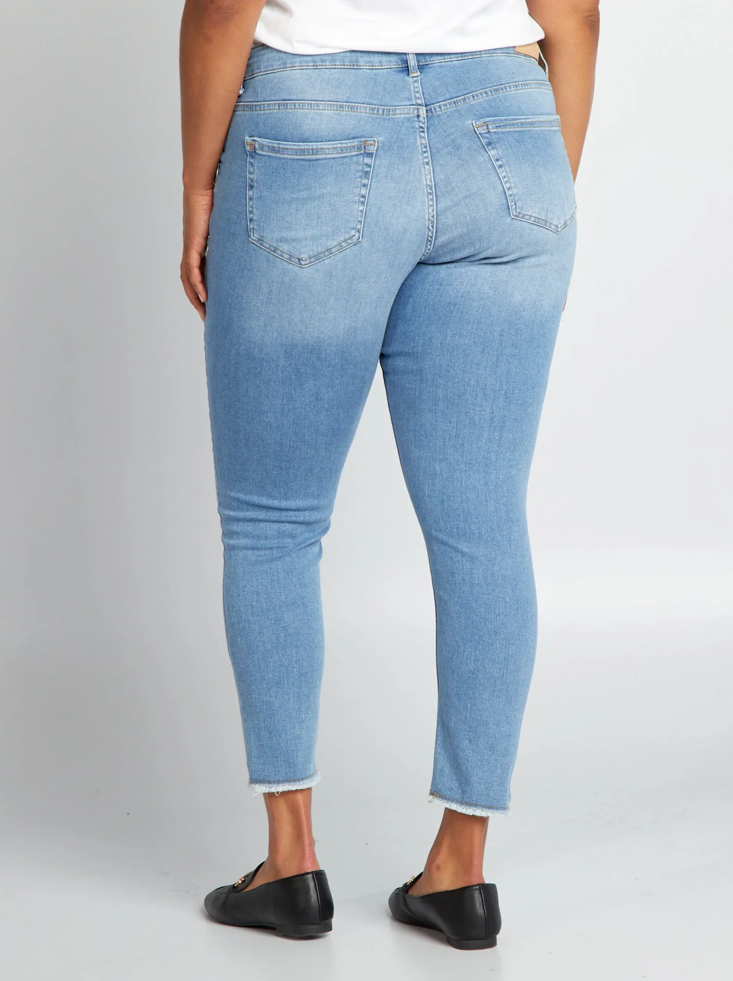 Jeans skinny 'Only Carmakoma' - BLU